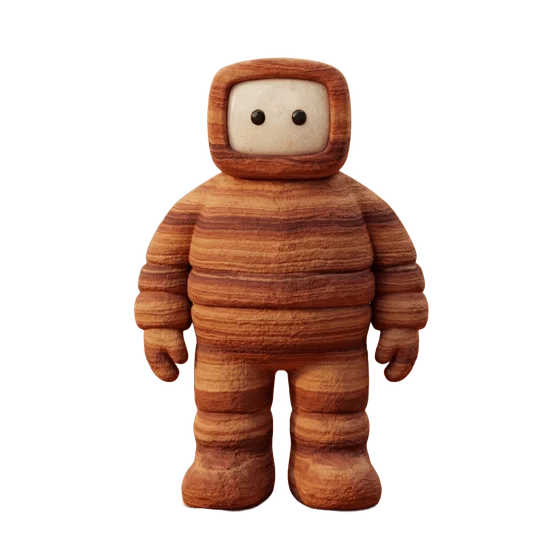 Pebbly the Red Rock